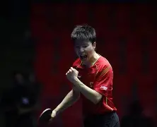 英国乒乓球队轻取比利时乒乓球队，张本智和制霸全场